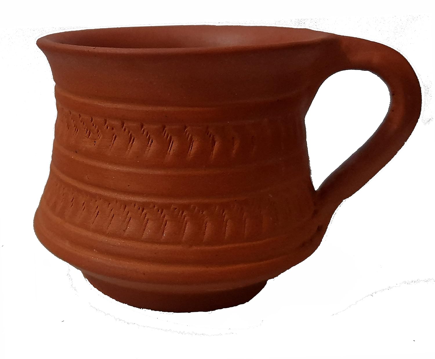 Buy mitti ka Cup 6 Pices Set Small Size with Natural Coating no Ceramic