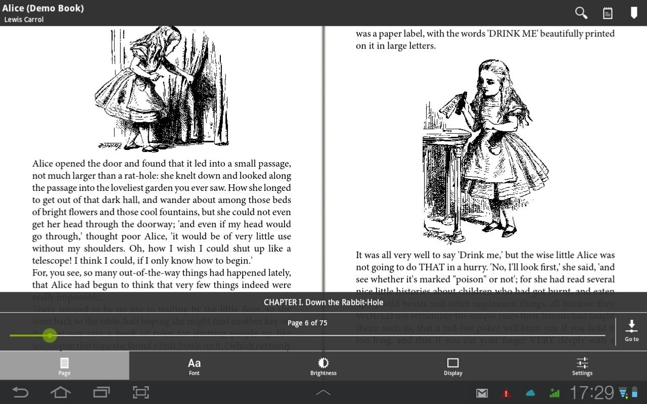 We have read the book. We have read the book