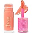 Juvia's Place Blushed Liquid Blush Marigold - Dewy Tint Cheeks Makeup Glow Pigment Effortless Beauty Long Lasting Cosmetics Soft Creamy Natural Buildable All Skin Color Light Flawless Finish Blend