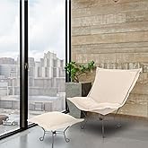 Howard Elliott Collection Puff Chair Cover Barbet Natural-Cover Only