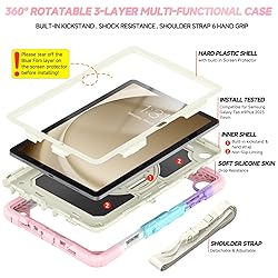 SIBEITU Case for Galaxy Tab A9+ 2023 with Screen