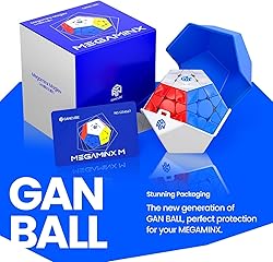 Bukefuno GAN Megaminx MagLev UV V2 Speed Magic Cube