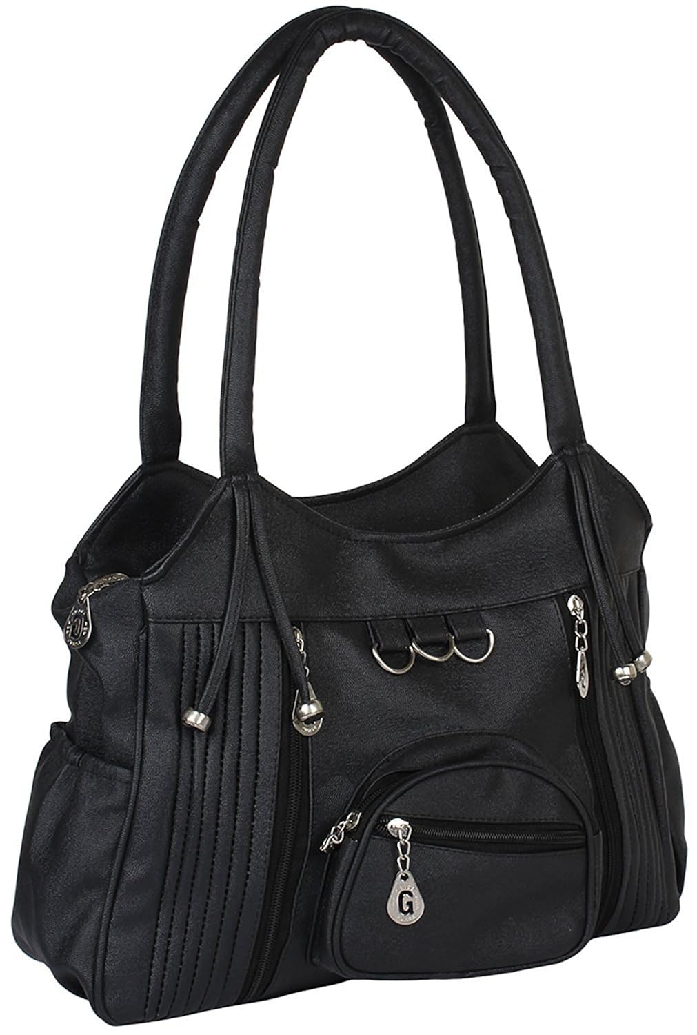 tiptop women's handbag (black, c-120)