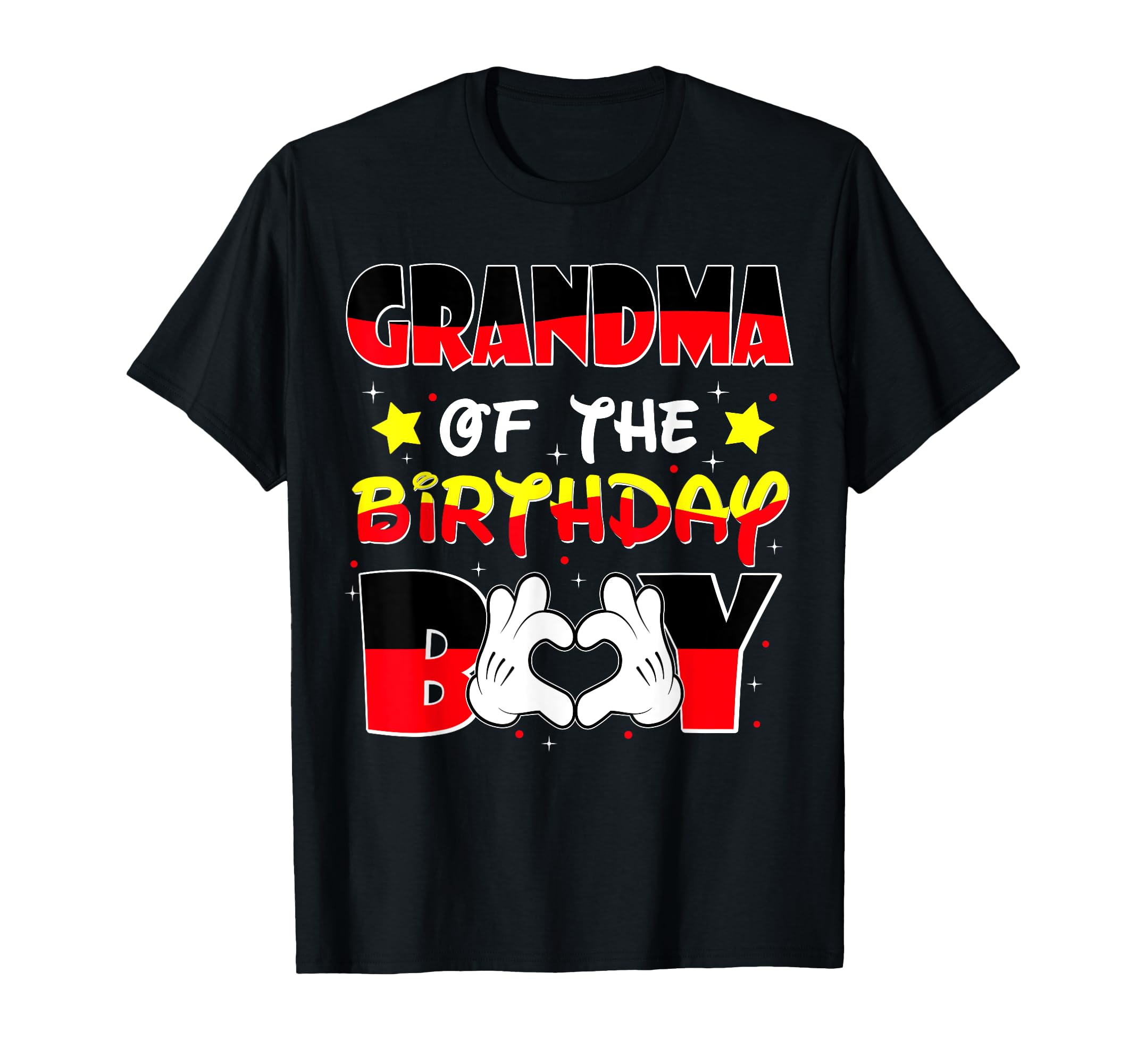Photo 1 of ******SHIRT IS RED*****
Grandma Of The Birthday Boy Shirt matching Grandson Family T-Shirt