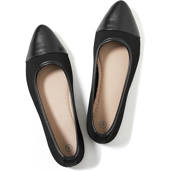 靴 OBLIQUE TOE FLAT SHOES OBLIQUE TOE FLAT SHOES