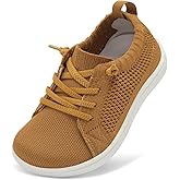 LeIsfIt Toddler Shoes Girls Boys Wide Shoes Kids Zero Drop Minimalist Sneakers Barefoot Slip on Tennis Sneakers