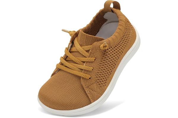 LeIsfIt Toddler Shoes Girls Boys Wide Shoes Kids Zero Drop Minimalist Sneakers Barefoot Slip on Tennis Sneakers
