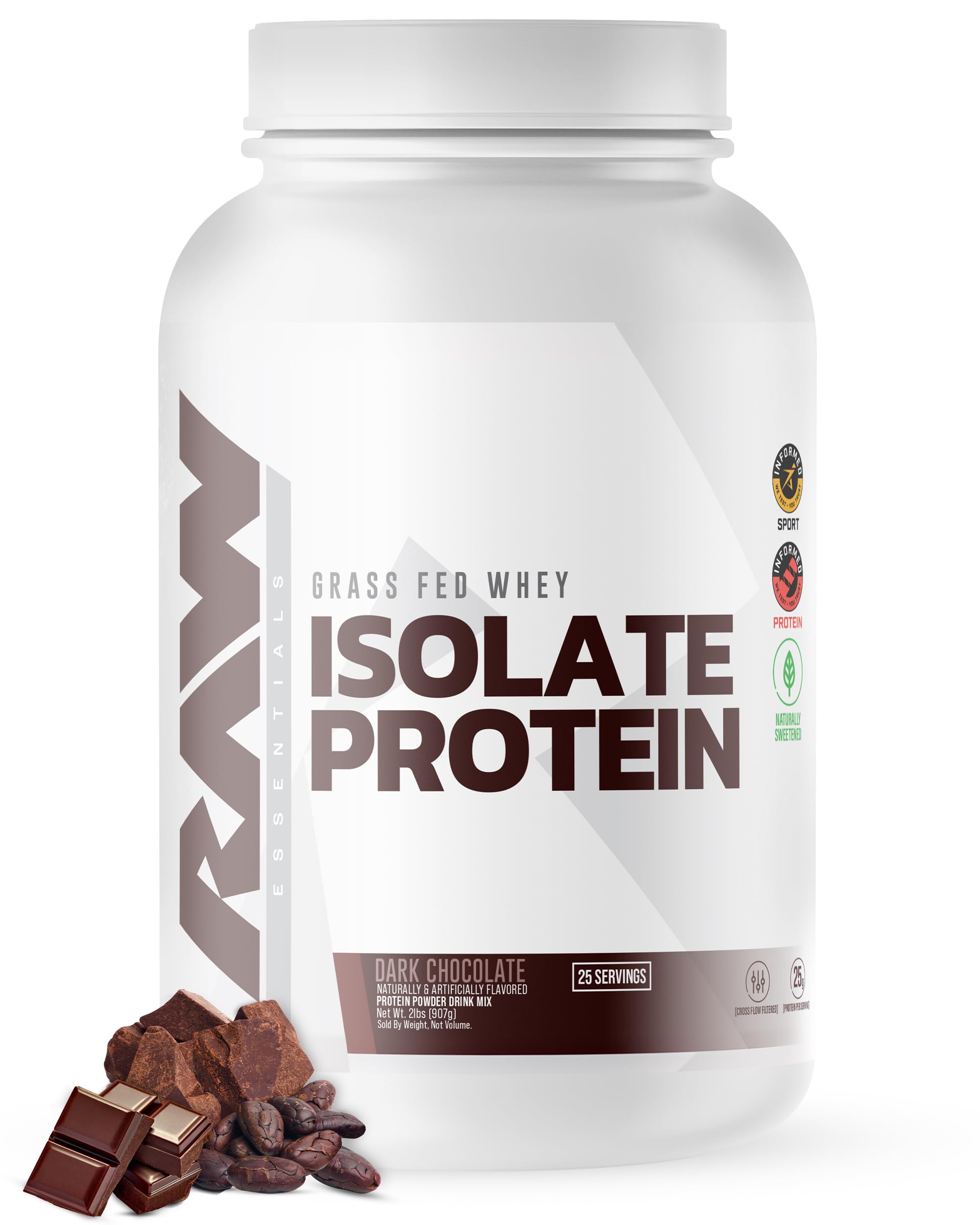 Whey Isolate Protein Powder (Dark Chocolate)