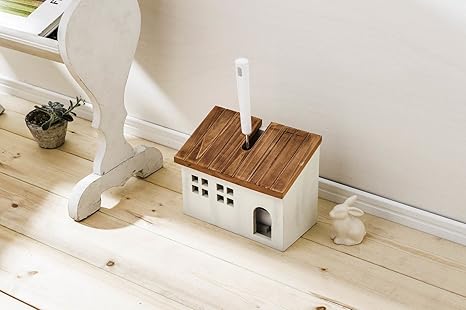 Amazon Co Jp コロコロ クリーナー ケース カントリー調な素材使いが可愛い 便利 生活 おうちのクリーナー収納 ホーム キッチン
