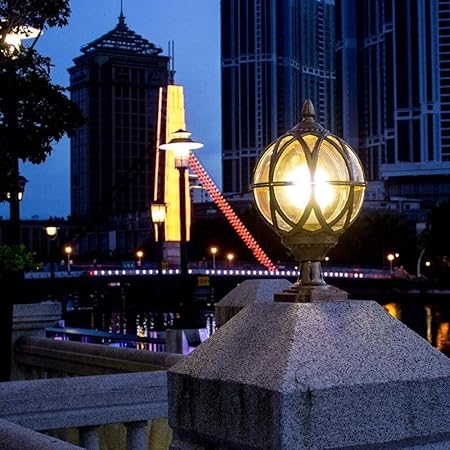 NBVCX Lebenszubehör Pfostenleuchten IP54 Außenleuchte | Moderne