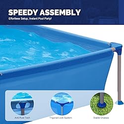 DIMAR GARDEN Above Ground Swimming Pool for