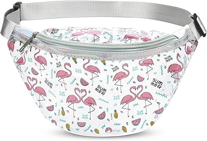 transparent bum bag