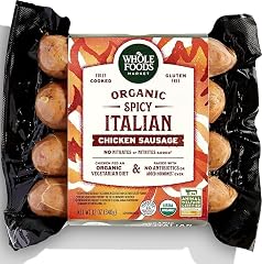 Whole Foods Market Organic Spicy Italian Chicken Sausage, 12 OZ