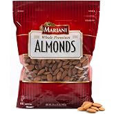 Mariani Nut Company California Whole Almonds, Gluten Free, Kosher, 2 lb | Natural California almonds with delicate crunch and subtle sweetness; snack by the handful or use in baking and recipes