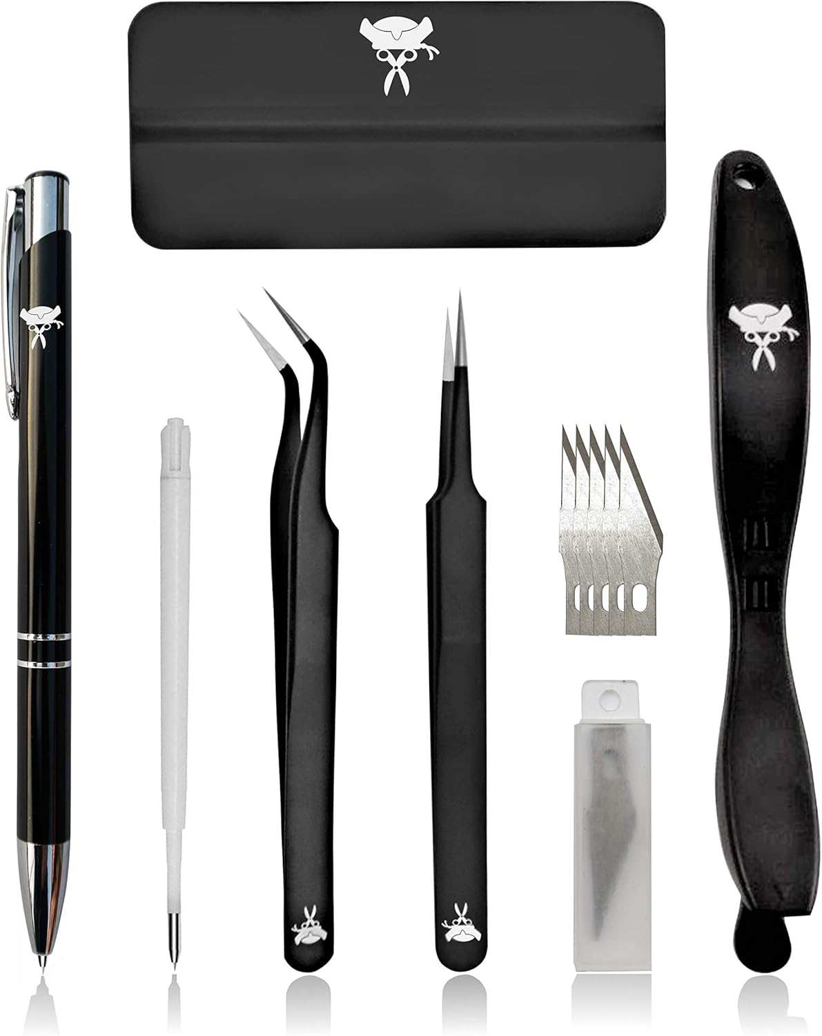 Download Vinyl Weeding Tools For Vinyl Crafts Basic Vinyl Tools Kit With Pin Pen Weeding Tool Squeegee Safety Vinyl Cutter Precision Tweezers And Svg File For Adhesive Htv Vinyl For Cricut Silhouette Projects Arts Crafts Sewing Scrapbooking