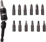 DEWALT Pivot Bit Holder Set 14-Piece DWPVTC14 Beige Phillips Hex Shank view 1