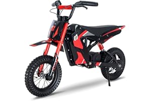EVERCROSS EV12M Electric Dirt Bike,300W Electric Motorcycle,15.5MPH & 9.3 Miles Long-Range,3-Speed Modes Motorcycle