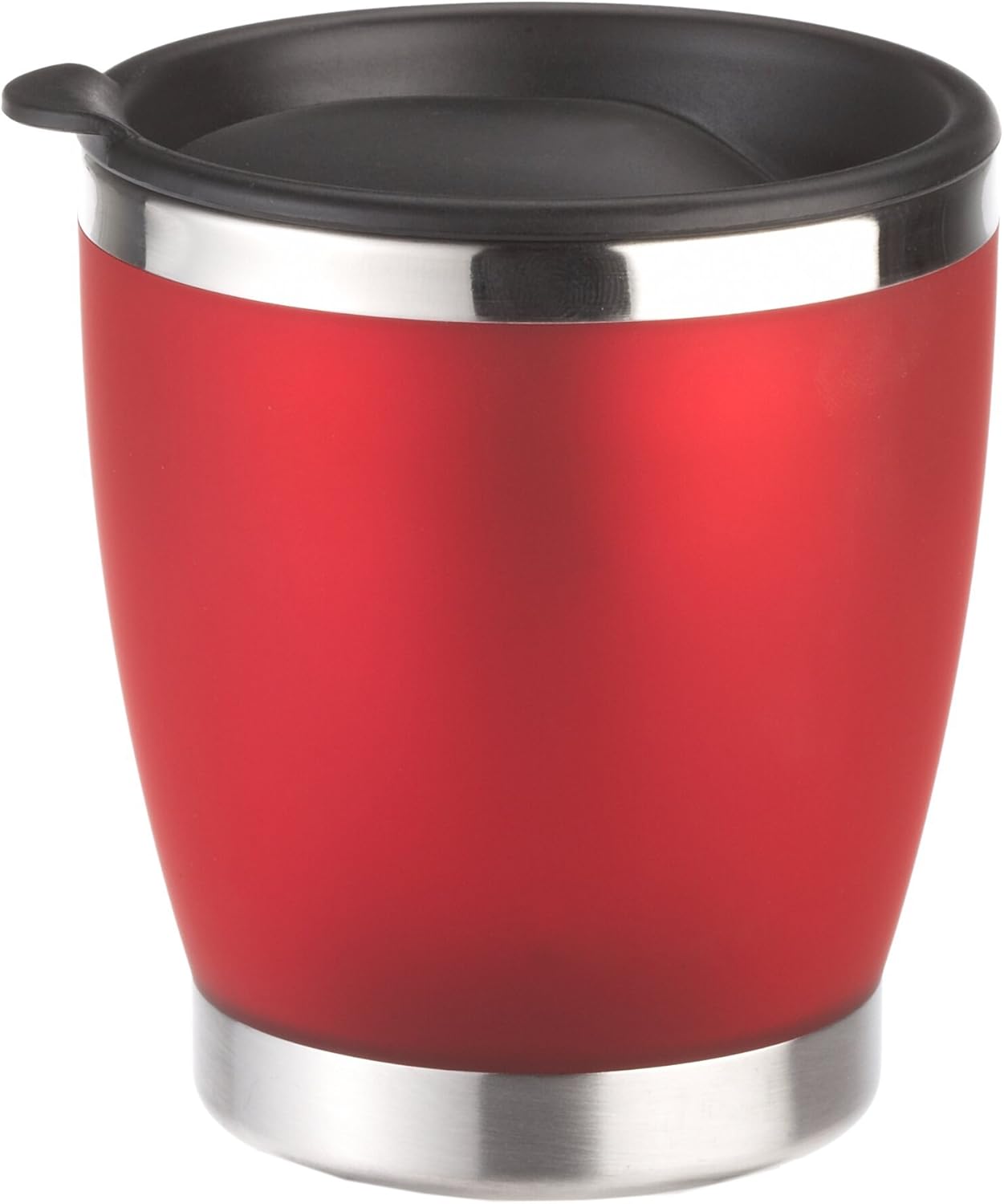 EMSA City Cup 504843 Bicchiere thermos con tappo, acciaio INOX