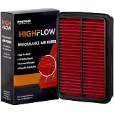 HIGHFLOW PA4645X High Performance, Pre-Oiled Disposable Engine Air Filter | Fits 1995-2004 Toyota Tacoma 2.4L, 2.7L; 1989-1995 Pickup, 4Runner 2.4L; 1996-2000 4Runner 2.7L; 1992-1995 Mazda 929 3.0L