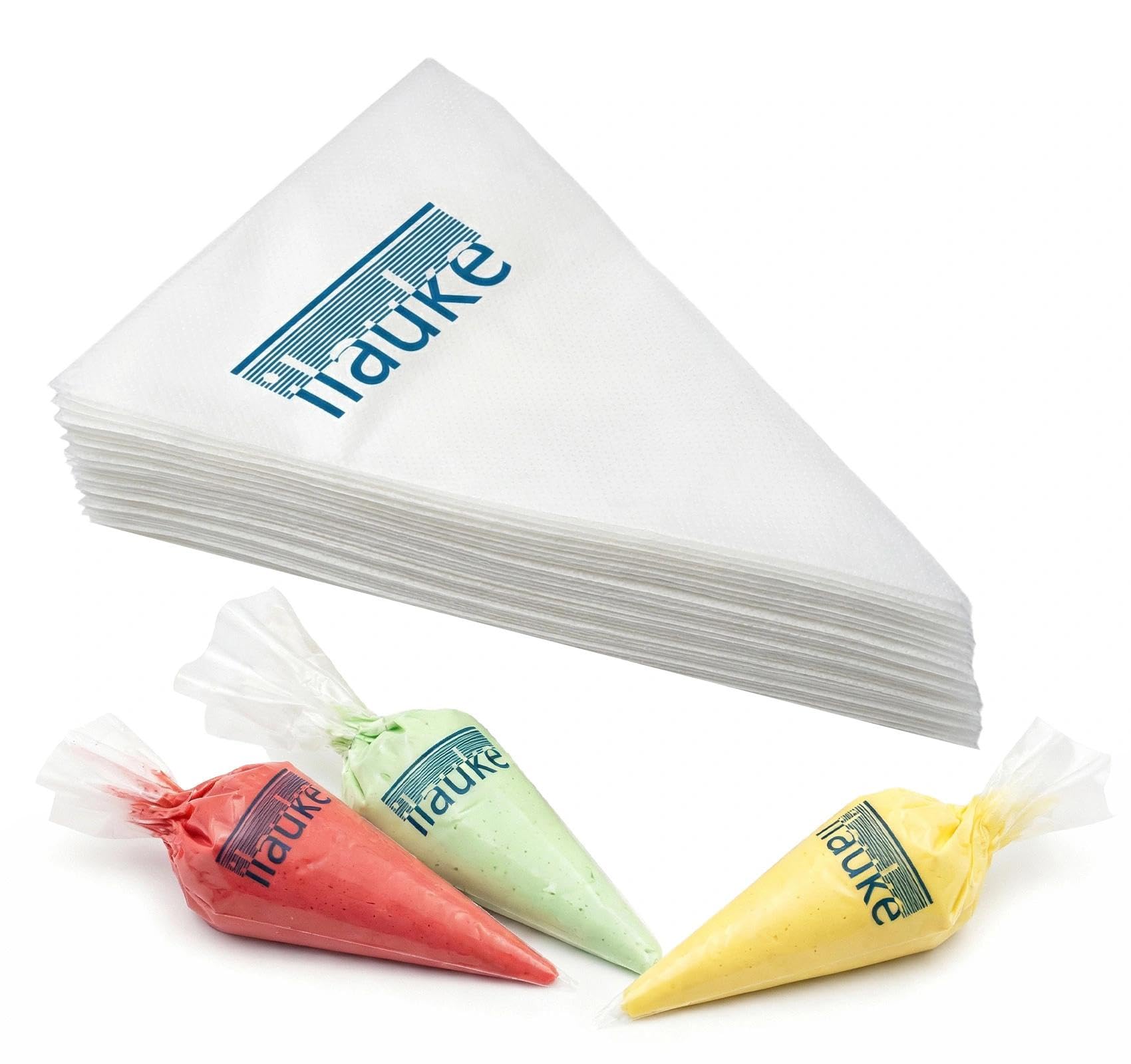 Piping Bags,100 Pcs Pastry Bags 13 inch Anti Burst Disposable Cake Decorating Bags,Durable Non-Slip Icing Piping Bag for Cake Cupcake Frosting Cookie and Dessert Decorating Supplies,Easy to Squeeze