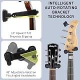 AUPHY AH85 Guitar Wall Mount Auto-Lock Auto-Rotate 10KG+ Universal view 3