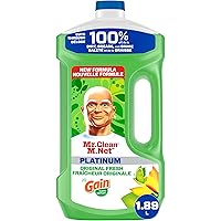 Mr. Clean All Purpose Cleaner, Floor Cleaner for Mopping Home, Mop Soap, Bathroom, & Kitchen, Cleaning Liquid for Mop & Bucke