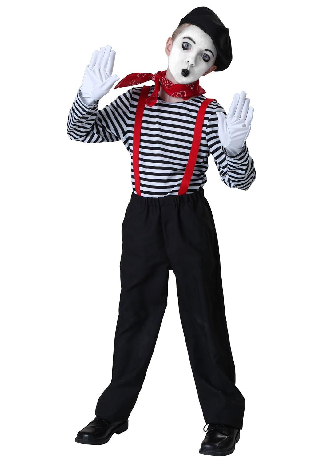Big Boys' Mime Costume