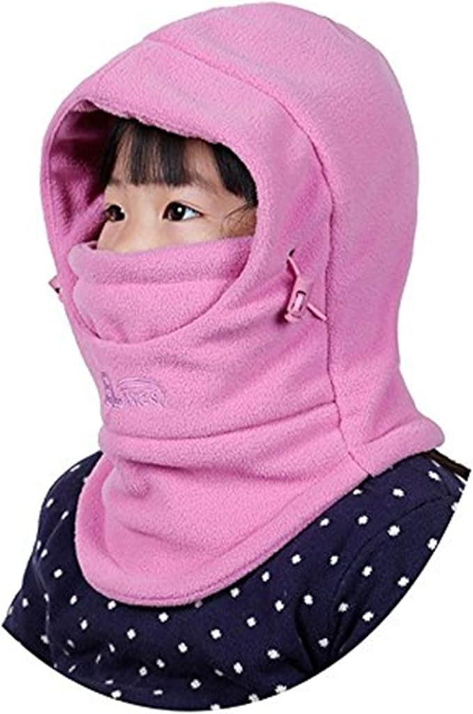 ZZLAY Children's Balaclavas Hat Thick Thermal Windproof Ski Cycling
