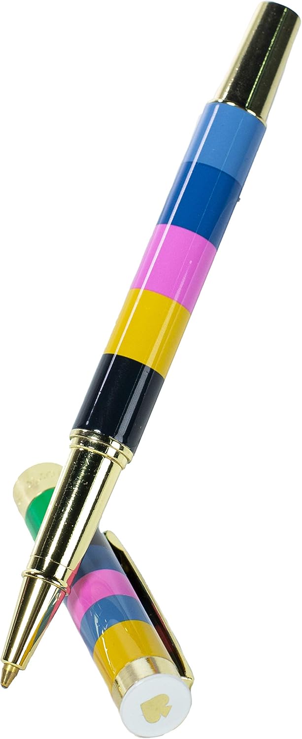 Kate Spade New York Black Ink Ballpoint Pen with Reusable Gift Box - Image 3