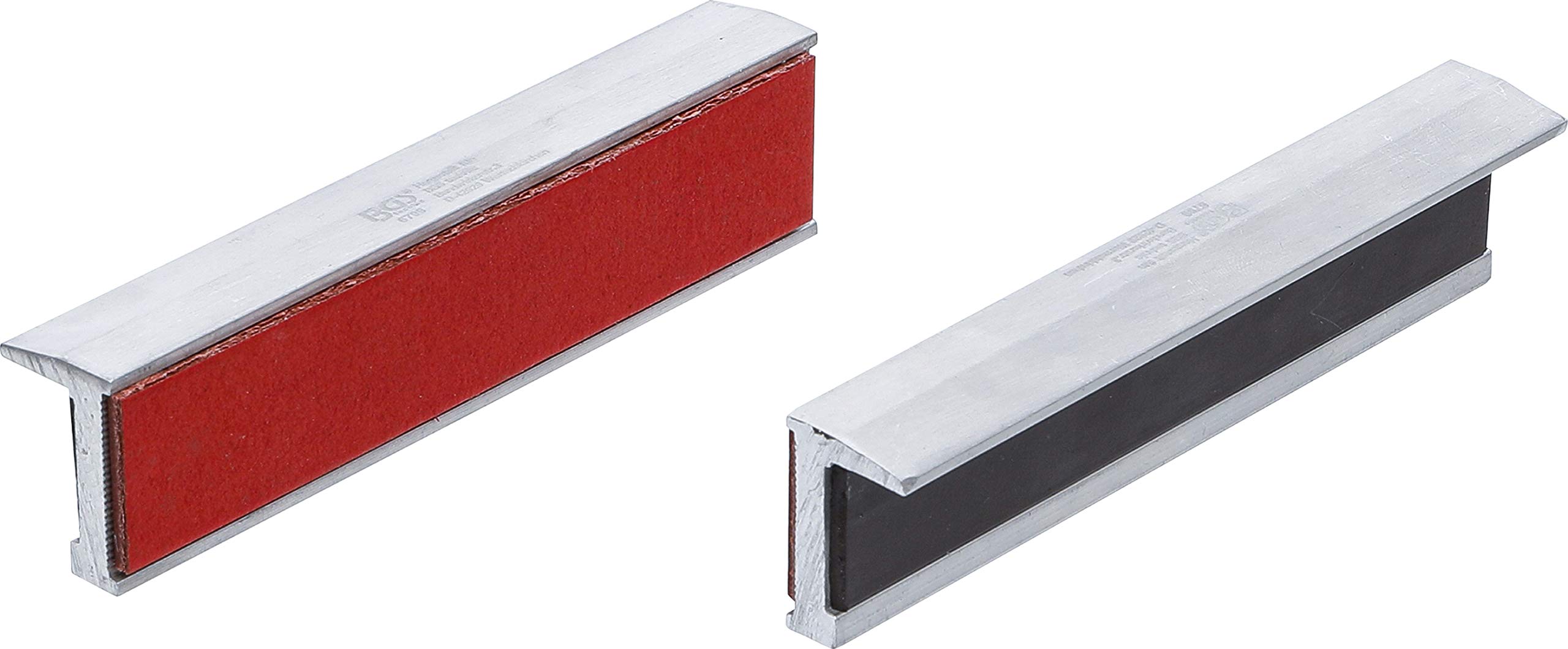 BGS 6799 | Bench Vice Jaw Protectors | Aluminium | 125 mm | 2 pcs.