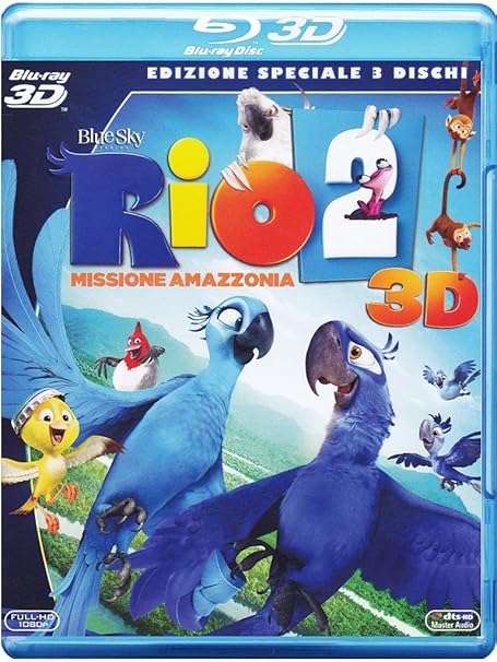 Rio 2 - Missione Amazzonia (Blu-Ray 3D) ;Rio 2 [Italia] [Blu-ray]