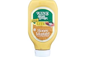 24 oz Squeezable Bottle - Ken's Steak House LITE Honey Mustard