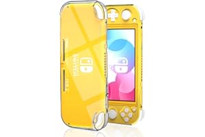 ECHZOVE Protective Case for Nintendo Switch Lite, Hard Clear Case for Switch Lite not Fit with Skins