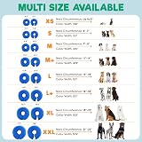 BENCMATE Protective Inflatable Dog Cat Cone Collar Large Blue view 6