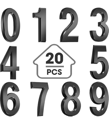 Golden Brass Letters And Numbers Wall Decor Villa Hotel Door Plates - View #10