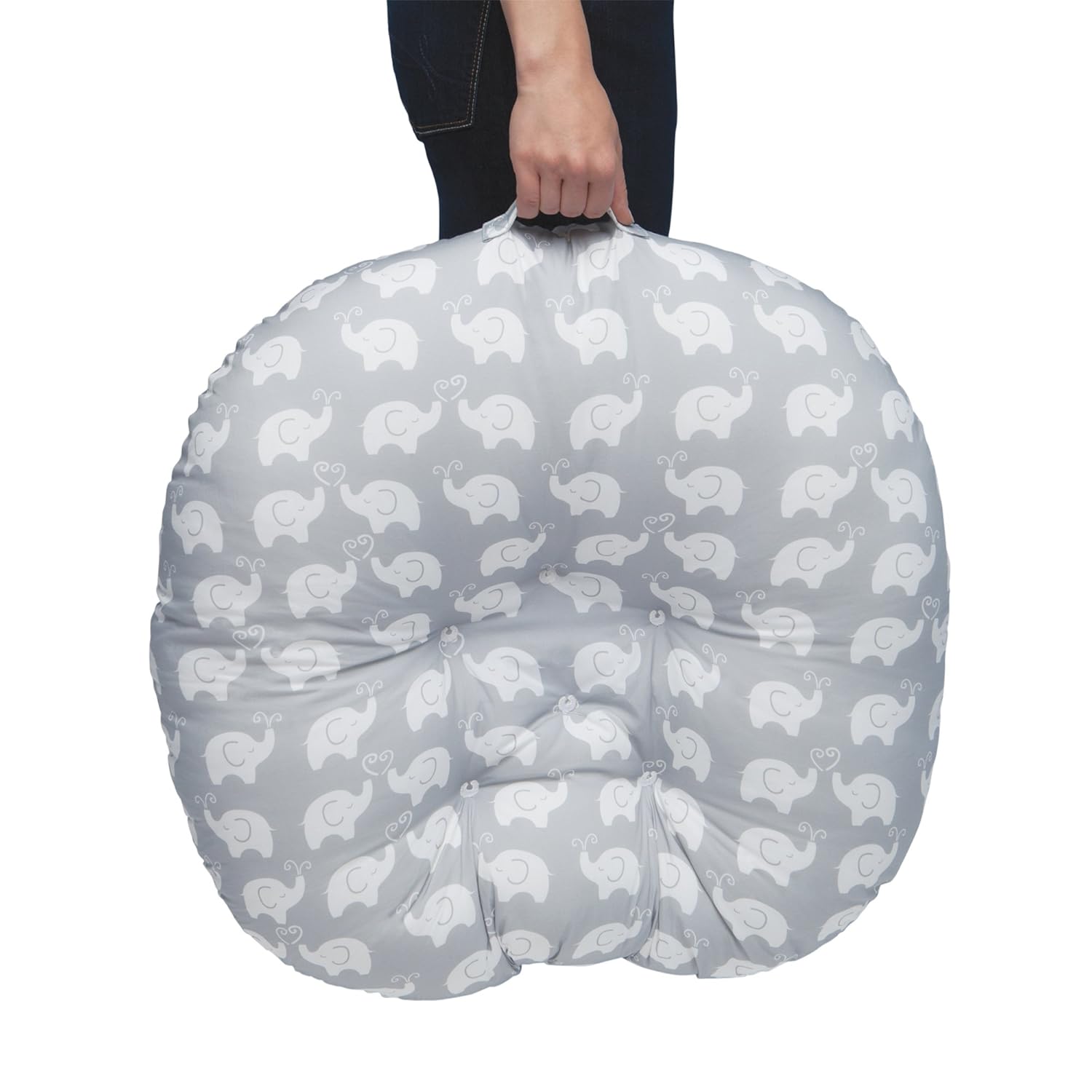 Boppy Newborn Lounger, Elephant Love Gray eBay