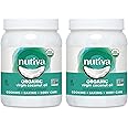 Nutiva Organic Coconut Oil 54 fl oz, Cold-Pressed, Unrefined Cooking Oil, Natural Hair Oil, Skin Oil, Massage Oil, USDA Organ