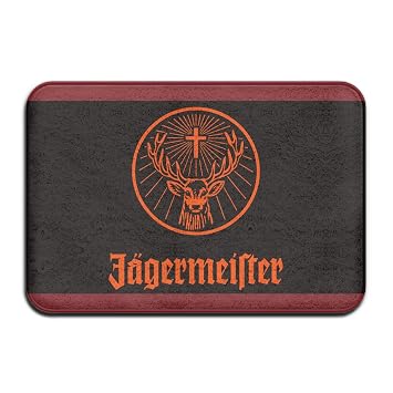 Amazon De Kongpao Jagermeister Logo Die Sauberlaufmatten Eingang