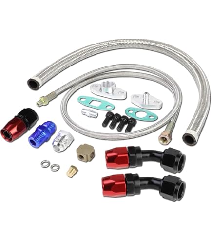 AN4 Turbo Oil Feed Line Kit 32 Pressure Remote Jamaica