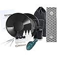 VEVOR Gold Panning Kit with Mini Sluice Box, 12" Aluminum Gold Mining Equipment, 16 PCS Golds Prospecting Kit with Golden Pan