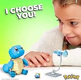 Mega Bloks MEGA Pokémon Squirtle Building Set 199 Pieces 4 Inches Tall view 2