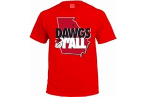 NEW WORLD GRAPHICS NCAA Y'all T Shirts - Multiple Universities Available - Up to 2X and 3X