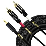 Mogami GOLD 3.5-2RCA-06 Stereo Audio Adapter