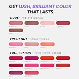 Wonderskin Wonder Blading Lip Stain Peel Off Hush Brown Long Lasting view 7