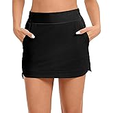 Oyamiki Skorts for Woman High Waist Trendy Skorts with Pockets Golf Tennis Skirt A Line Mini Skort Athletic Summer Outfits