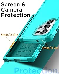 AICase for Samsung Galaxy S25 Ultra Case,3-Layer