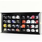 sfDisplay.com,LLC. 32 Pocket Pro mini Helmet Display Case Cabinet Holders Rack w/UV Protection