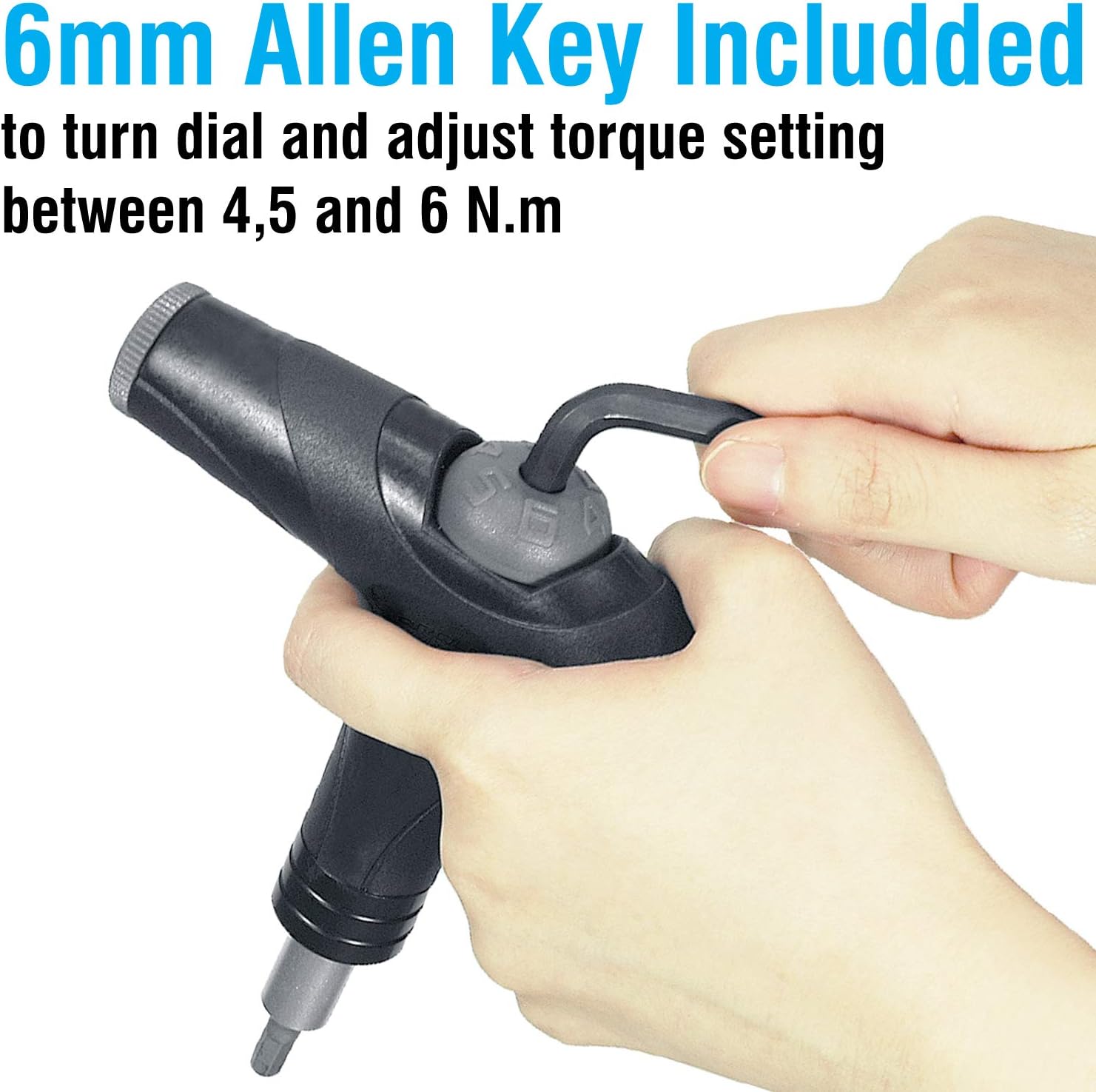 MARQUE Adjustable Torque Allen Key Wrench Tool – 4, 5, 6 Nm Portable Mini Bicycle Multitool Kit Set, includes 3, 4, 5 mm Hex, T 25 Tool Bits – Repair and Maintain Your Road and MTB - Cyclist Gift: Home Improvement