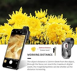 APEXEL Phone Microscope, Pocket Microscope iPhone