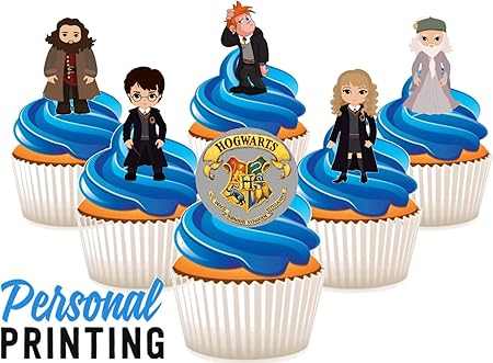 Pp Harry Potter Lot De 12 Decorations Comestibles Pour Gateaux Amazon Fr Jeux Et Jouets